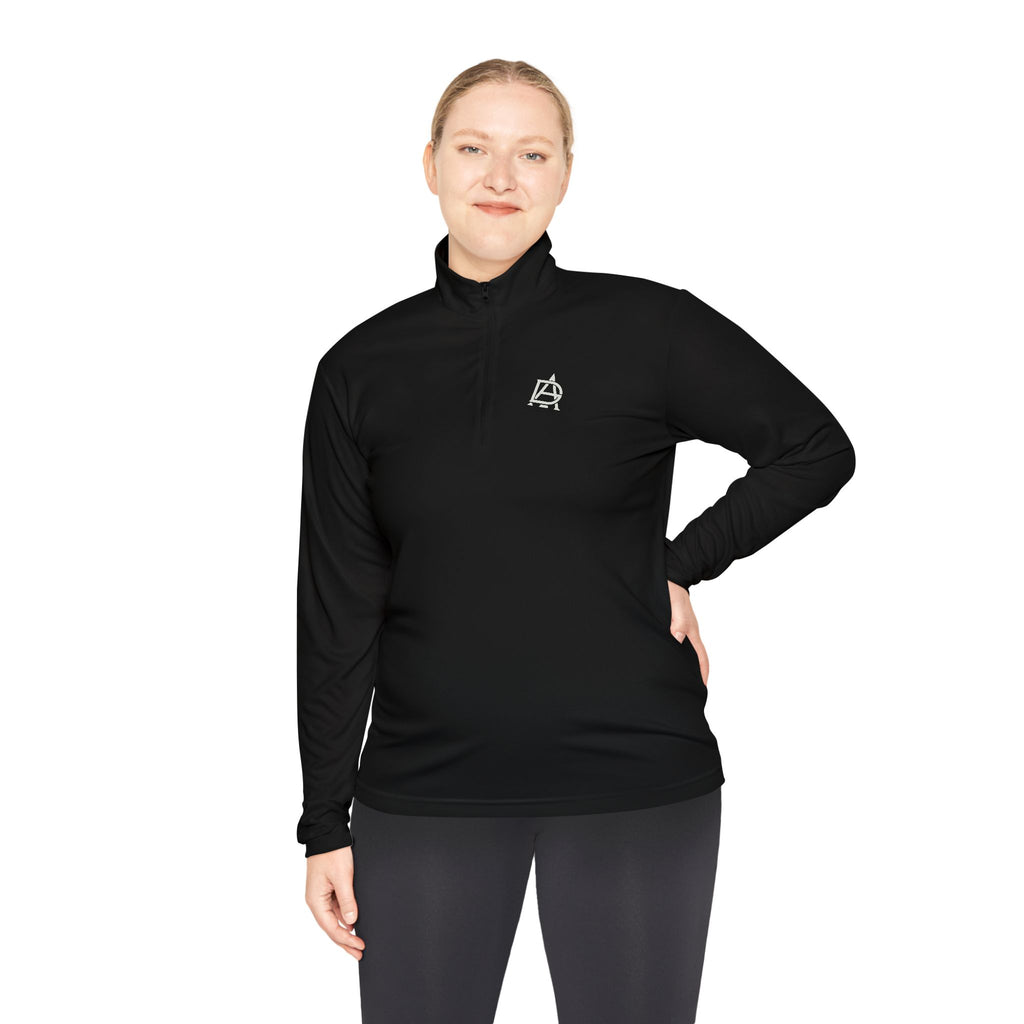 Quarter-Zip Pullover with Monogram Logo