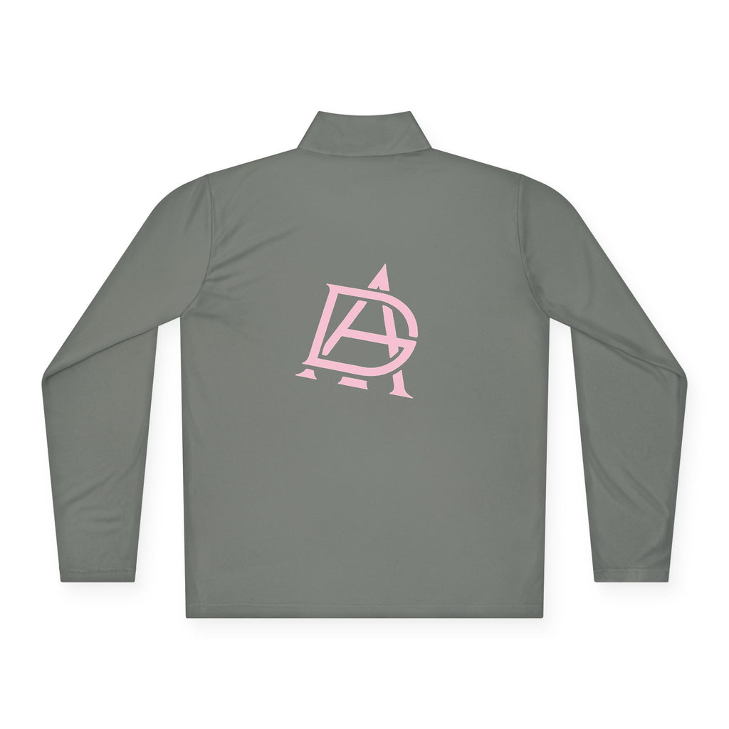 Quarter-Zip Pullover with Monogram Logo