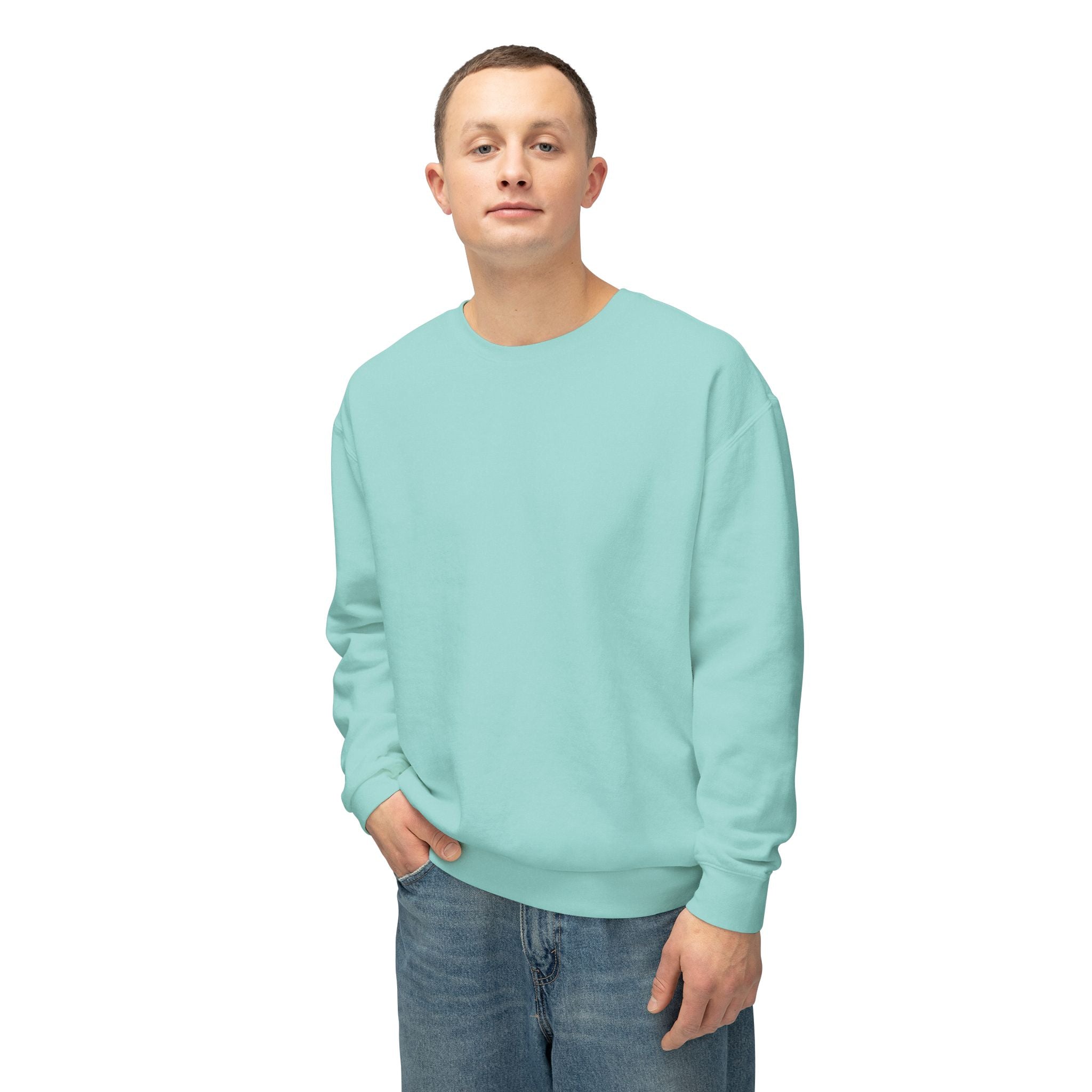 ADG Logo Crewneck Sweatshirt — Lightweight Casual Pullover