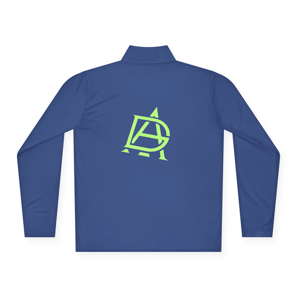 Quarter-Zip Pullover with Monogram Logo