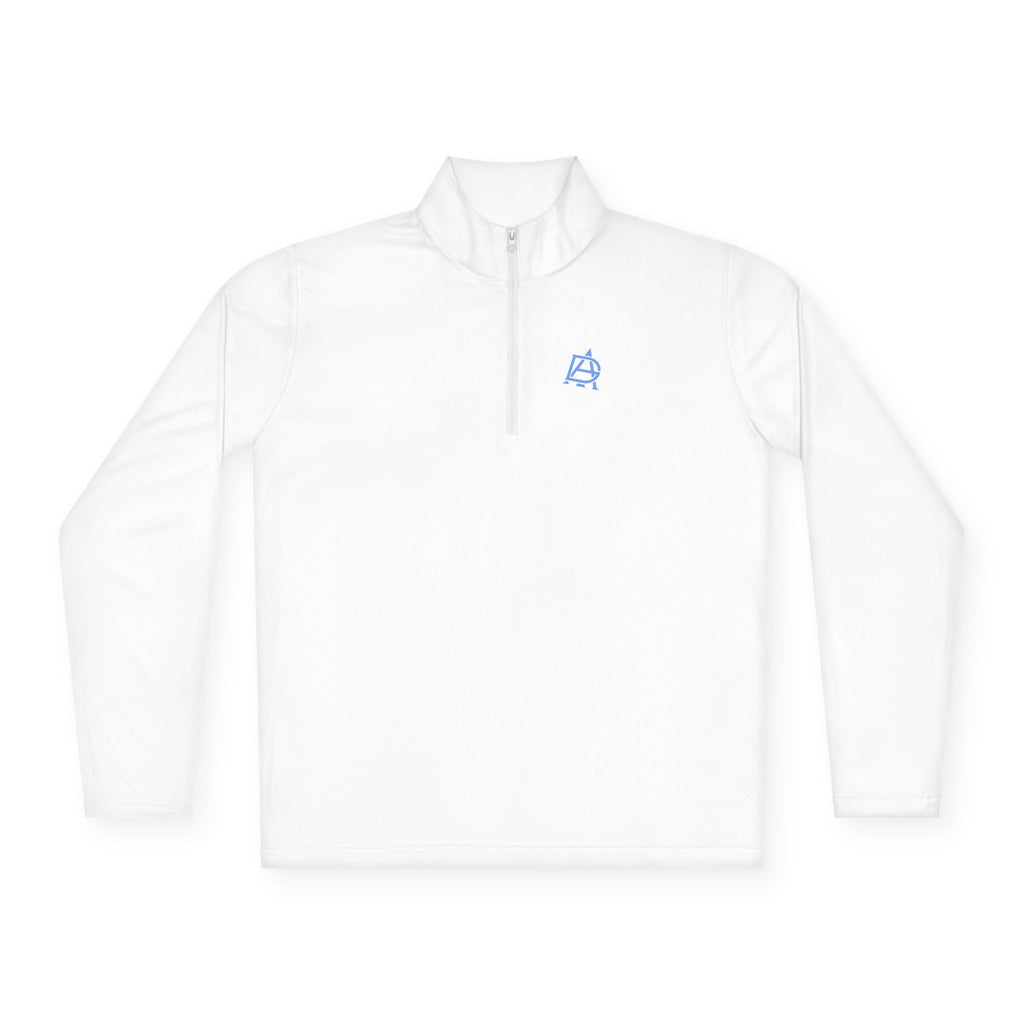 Quarter-Zip Pullover with Monogram Logo