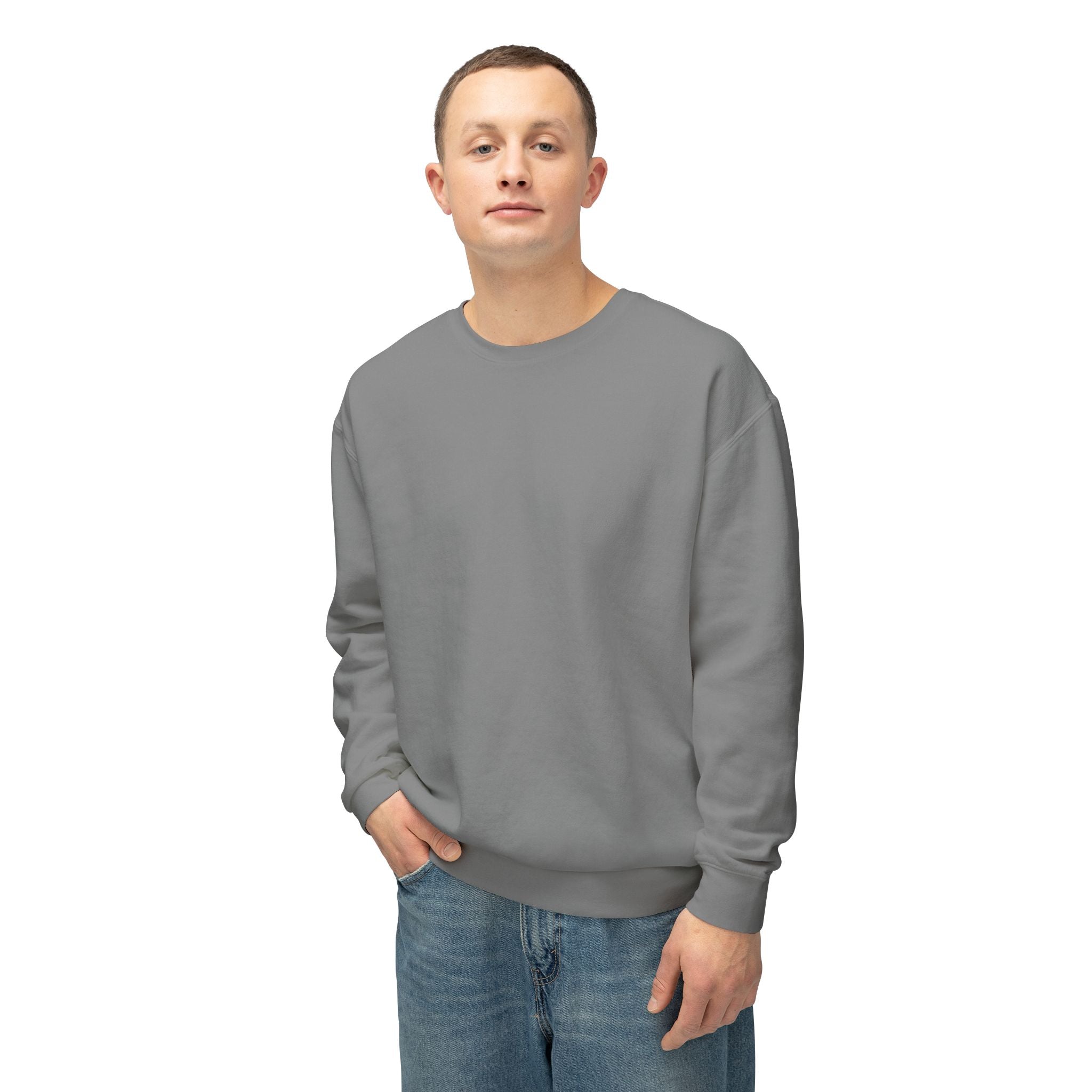 ADG Logo Crewneck Sweatshirt — Lightweight Casual Pullover