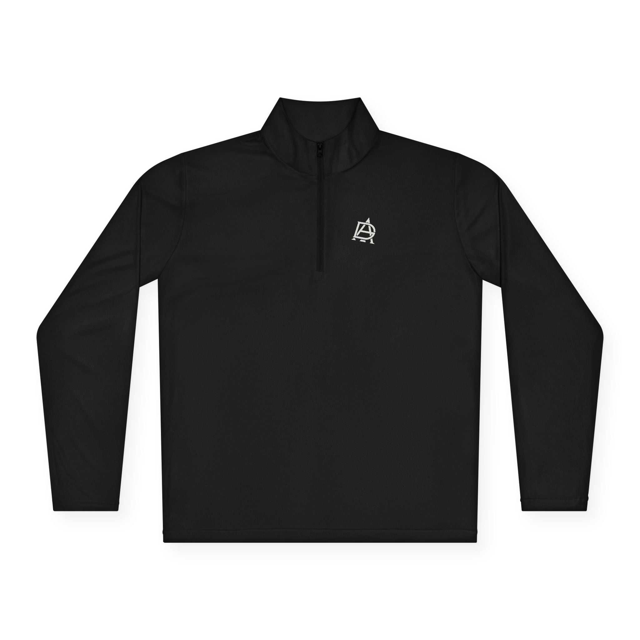 Quarter-Zip Pullover with Monogram Logo