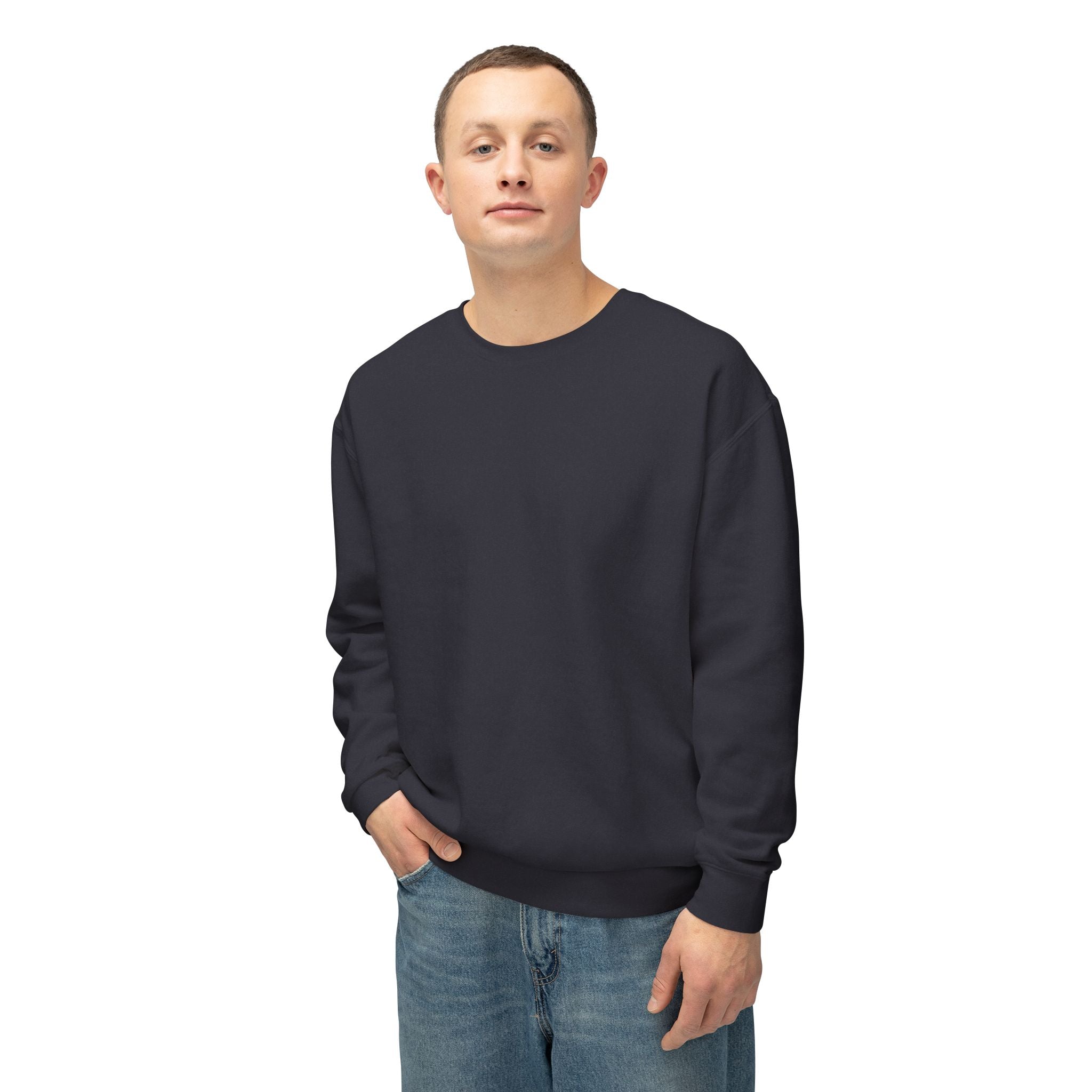ADG Logo Crewneck Sweatshirt — Lightweight Casual Pullover