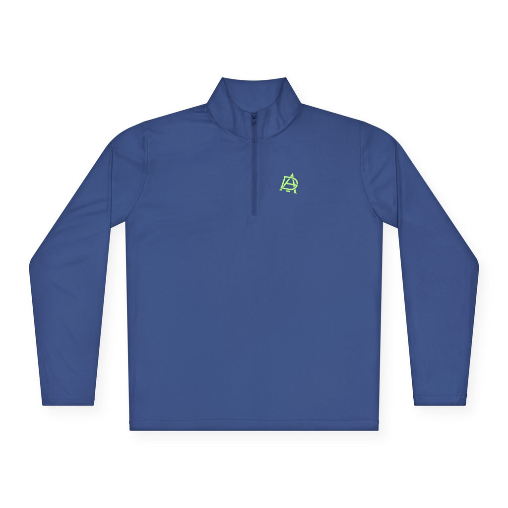 Quarter-Zip Pullover with Monogram Logo